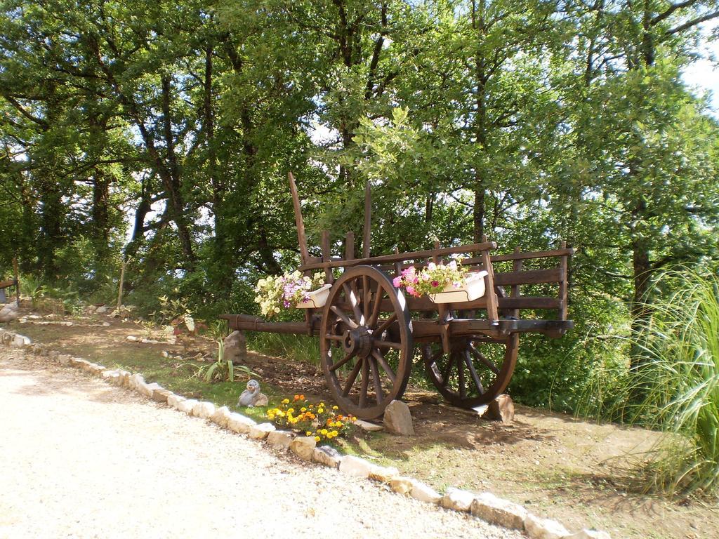 Bed and Breakfast Les Roziers - Roulotte Bagnac Экстерьер фото